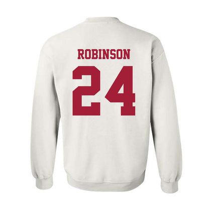 Oklahoma - NCAA Football : Xavier Robinson - Classic Shersey Crewneck Sweatshirt-1