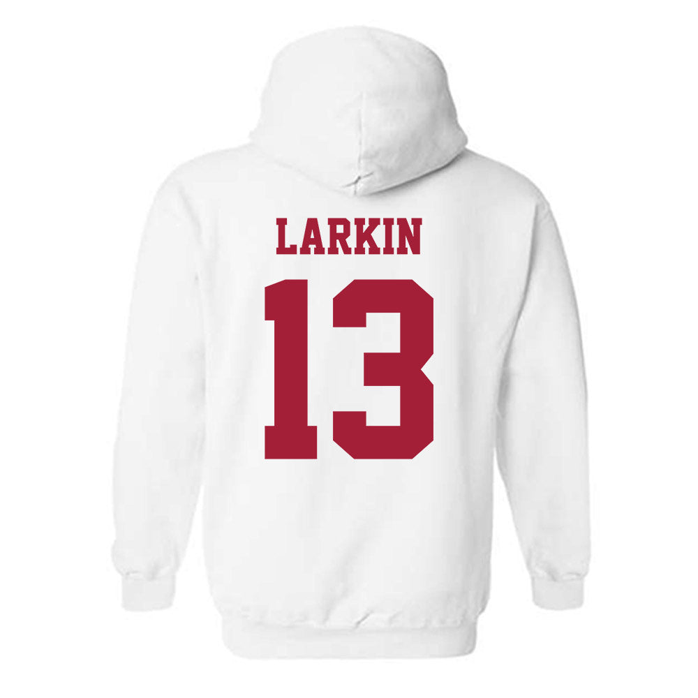 Oklahoma - NCAA Baseball : Connor Larkin - Classic Shersey Hooded Sweatshirt-1