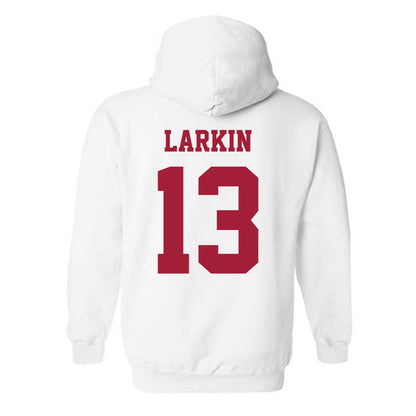 Oklahoma - NCAA Baseball : Connor Larkin - Classic Shersey Hooded Sweatshirt-1