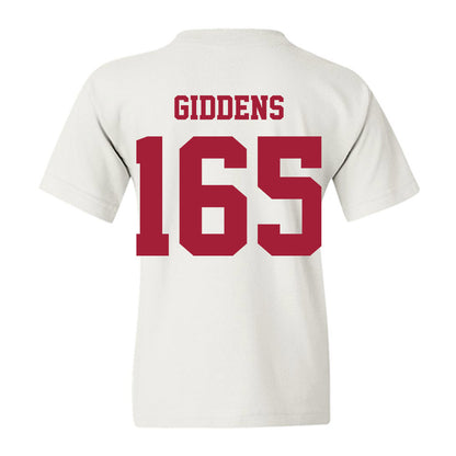 Oklahoma - NCAA Wrestling : Clay Giddens - Classic Shersey Youth T-Shirt-1