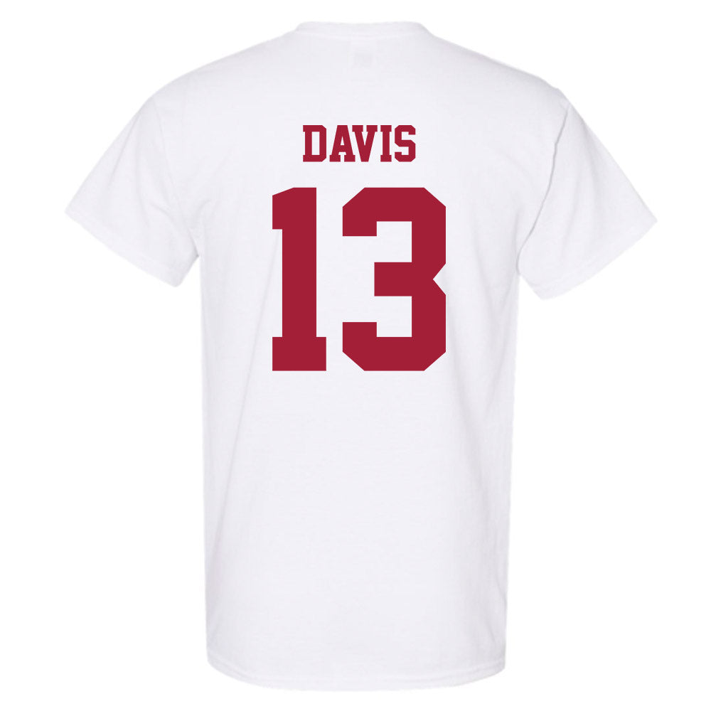 Oklahoma - NCAA Men's Basketball : Tae Davis - Classic Shersey T-Shirt-1