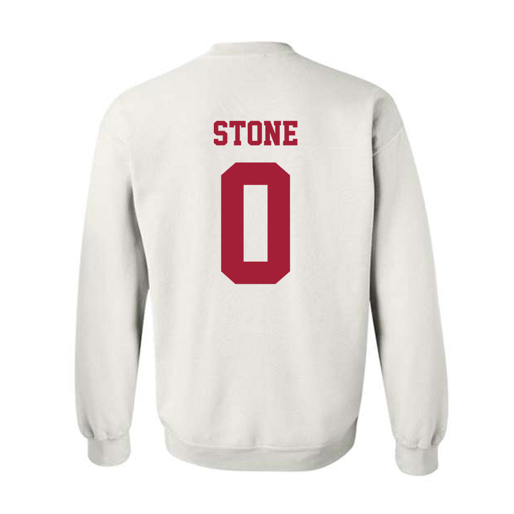 Oklahoma - NCAA Football : David Stone - Classic Shersey Crewneck Sweatshirt-1