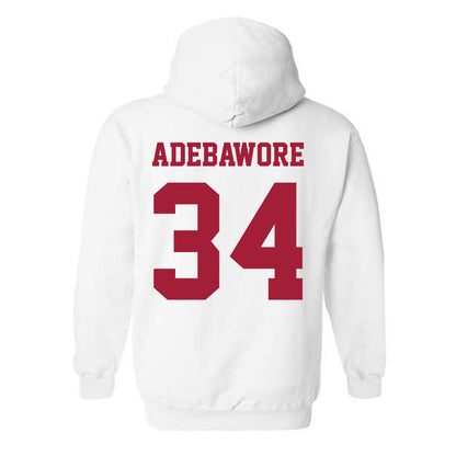 Oklahoma - NCAA Football : Adepoju Adebawore - Classic Shersey Hooded Sweatshirt-1
