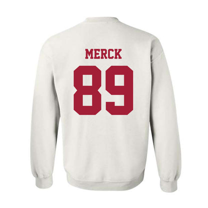 Oklahoma - NCAA Football : Eli Merck - Classic Shersey Crewneck Sweatshirt-1
