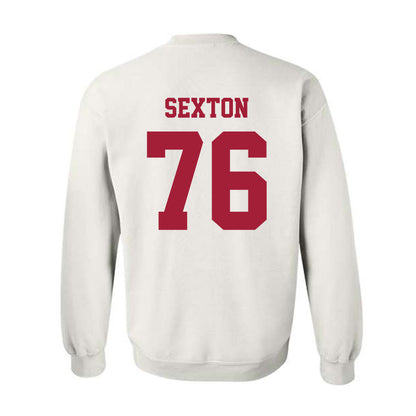 Oklahoma - NCAA Football : Jacob Sexton - Classic Shersey Crewneck Sweatshirt-1