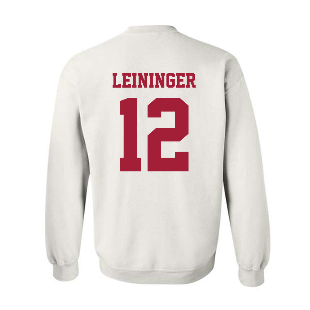 Oklahoma - NCAA Baseball : Ryley Leininger - Classic Shersey Crewneck Sweatshirt-1
