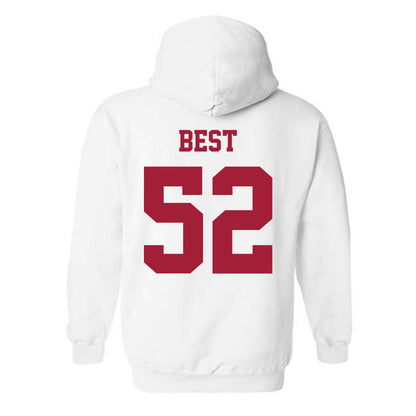 Oklahoma - NCAA Football : Noah Best - Classic Shersey Hooded Sweatshirt-1