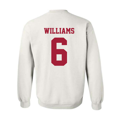 Oklahoma - NCAA Women's Basketball : Sahara Williams - Classic Shersey Crewneck Sweatshirt-1