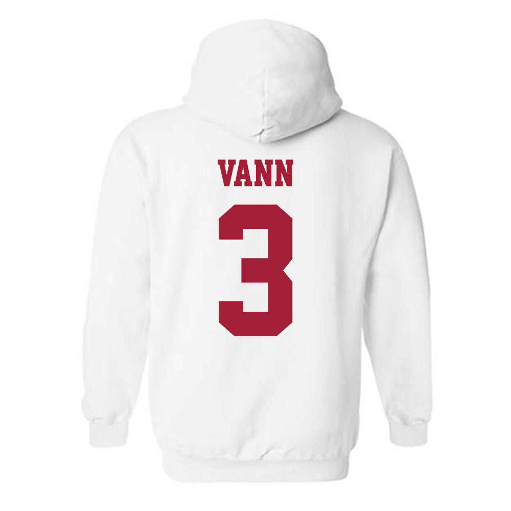Oklahoma - NCAA Women's Basketball : Zya Vann - Classic Shersey Hooded Sweatshirt-1