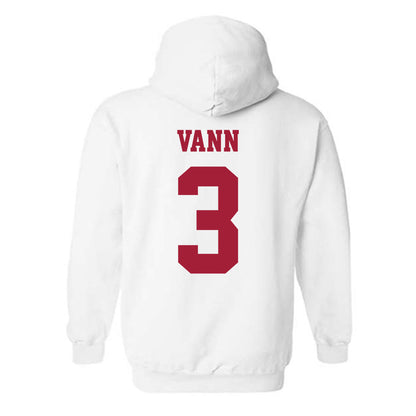 Oklahoma - NCAA Women's Basketball : Zya Vann - Classic Shersey Hooded Sweatshirt-1