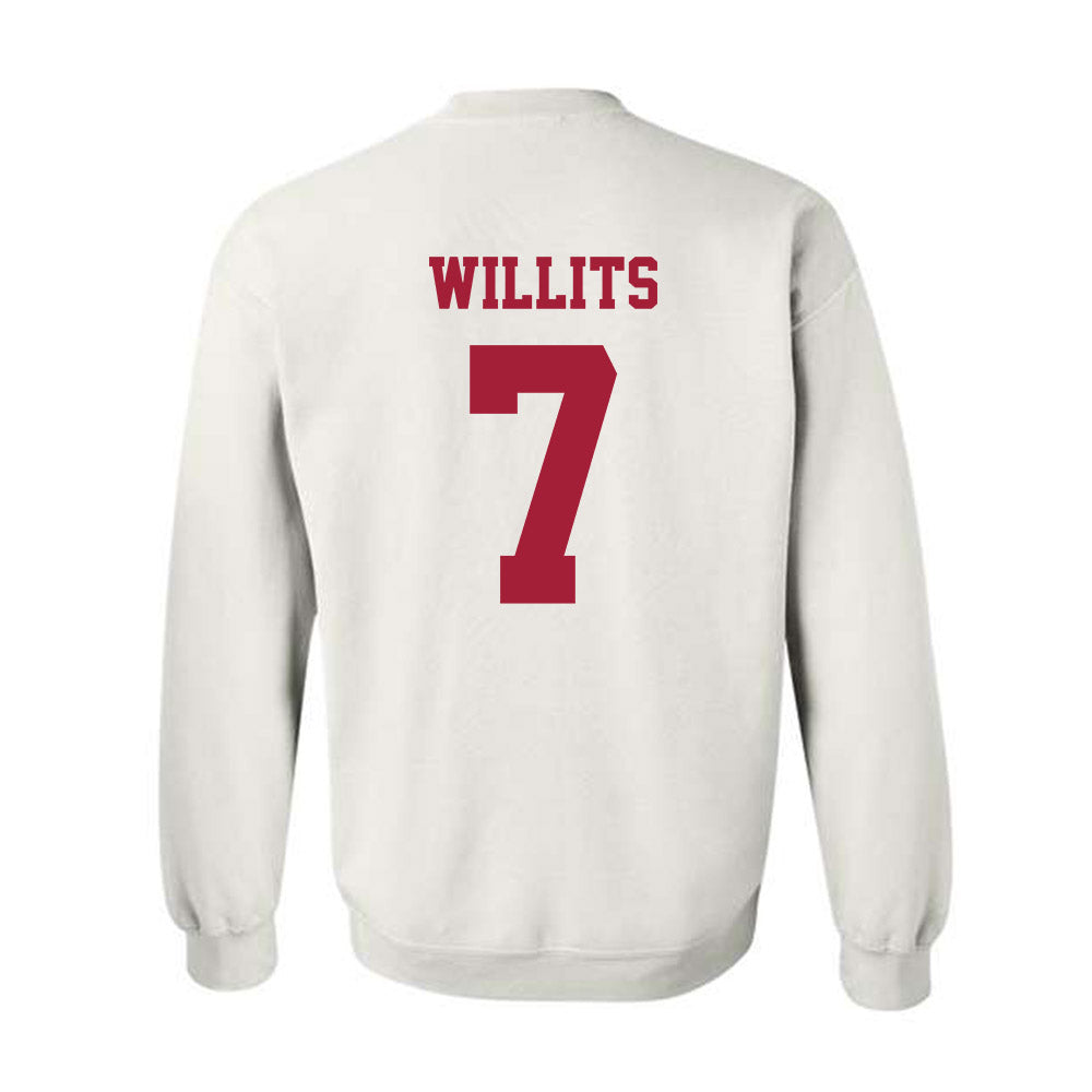 Oklahoma - NCAA Baseball : Jaxon Willits - Classic Shersey Crewneck Sweatshirt-1