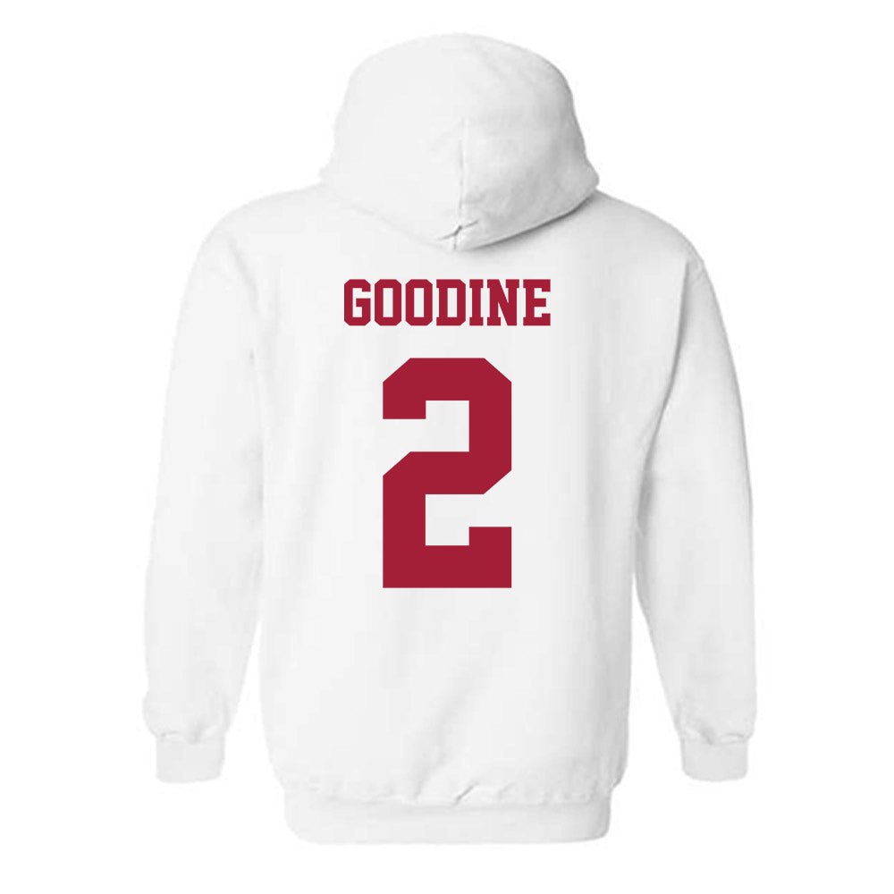 Oklahoma - NCAA Men's Basketball : Brycen Goodine - Classic Shersey Hooded Sweatshirt-1