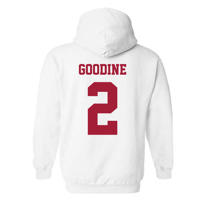 Oklahoma - NCAA Men's Basketball : Brycen Goodine - Classic Shersey Hooded Sweatshirt-1