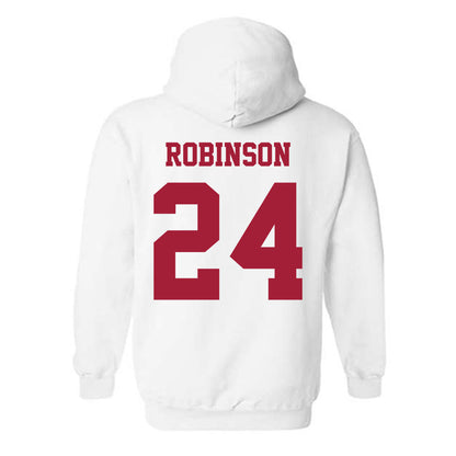Oklahoma - NCAA Football : Xavier Robinson - Classic Shersey Hooded Sweatshirt-1