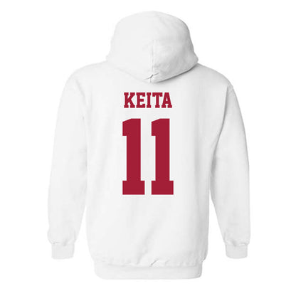 Oklahoma - NCAA Men's Basketball : Yaya Keita - Classic Shersey Hooded Sweatshirt-1