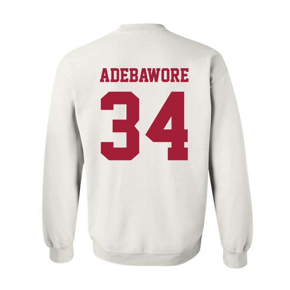 Oklahoma - NCAA Football : Adepoju Adebawore - Classic Shersey Crewneck Sweatshirt-1