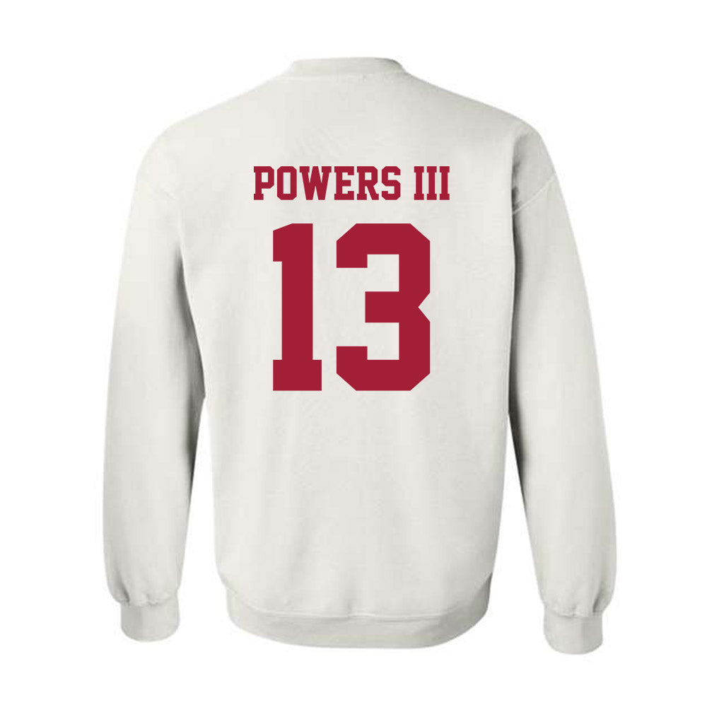 Oklahoma - NCAA Football : Reggie Powers III - Classic Shersey Crewneck Sweatshirt-1
