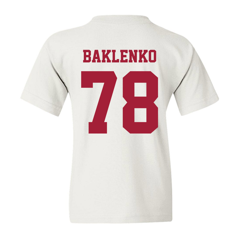 Oklahoma - NCAA Football : Luke Baklenko - Classic Shersey Youth T-Shirt-1