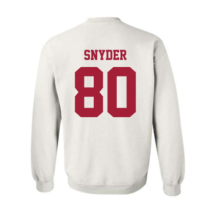 Oklahoma - NCAA Football : Jakeb Snyder - Classic Shersey Crewneck Sweatshirt-1