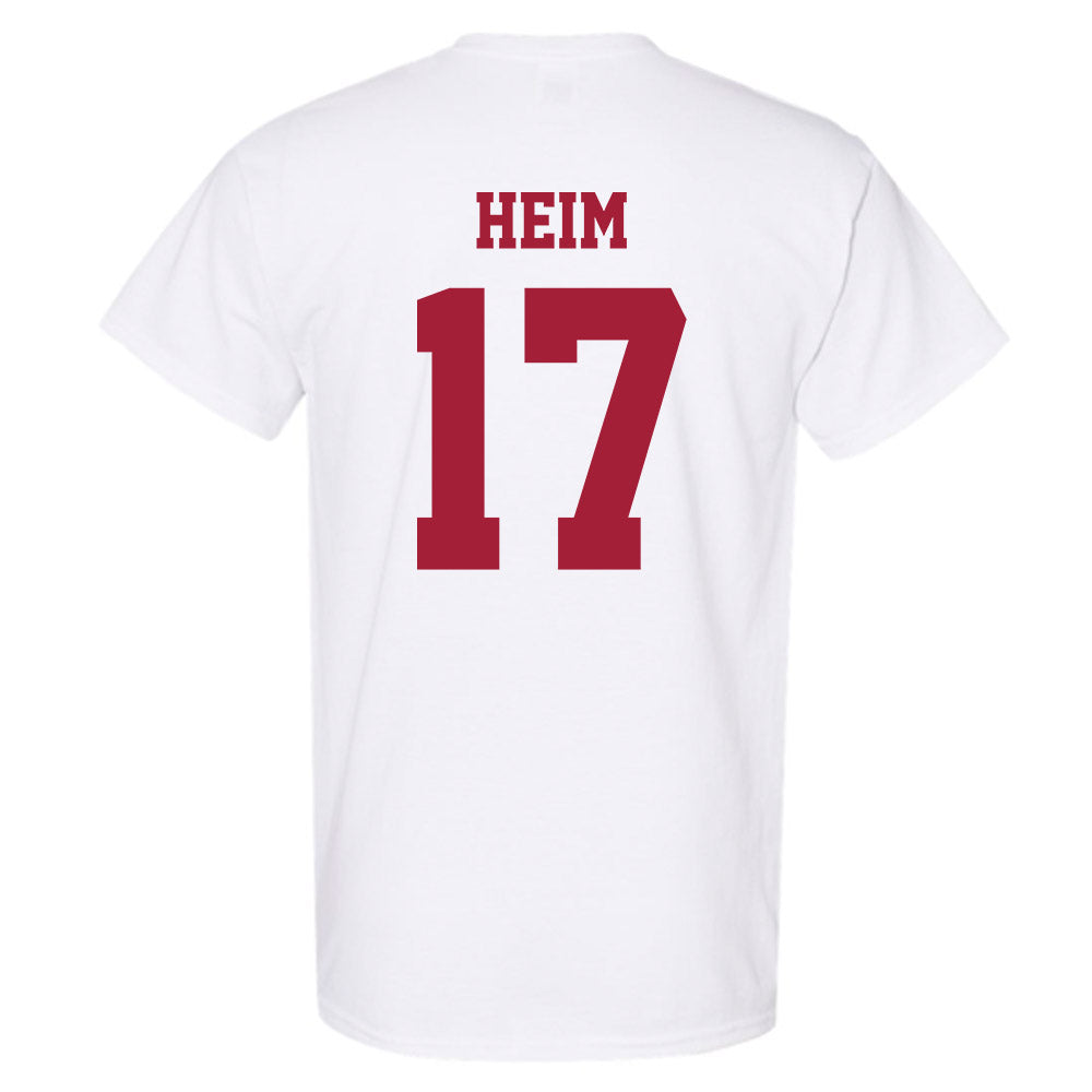 Oklahoma - NCAA Football : Taylor Heim - Classic Shersey T-Shirt-1