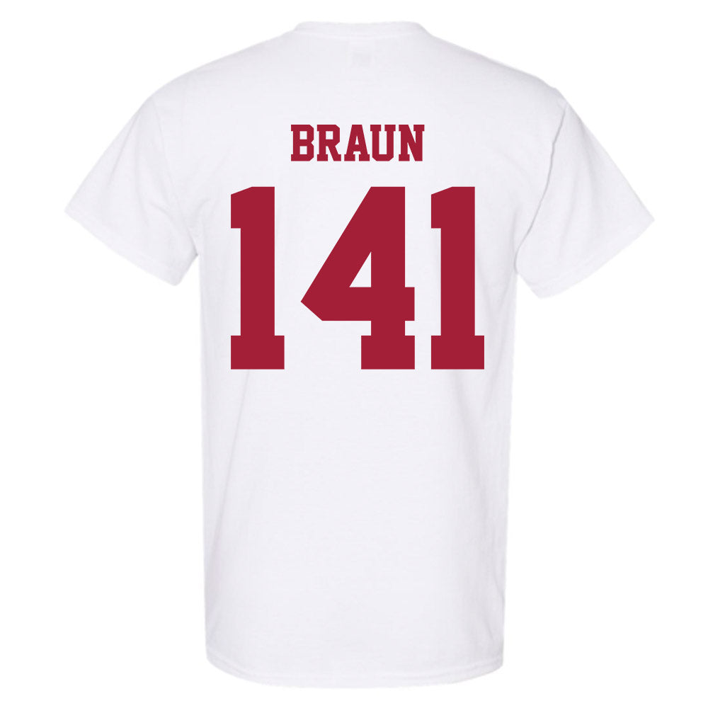 Oklahoma - NCAA Wrestling : Alex Braun - Classic Shersey T-Shirt-1