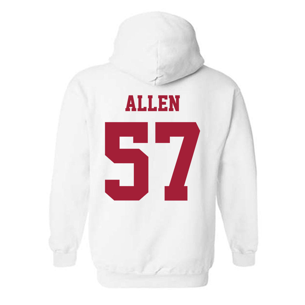 Oklahoma - NCAA Football : Gunnar Allen - Classic Shersey Hooded Sweatshirt-1