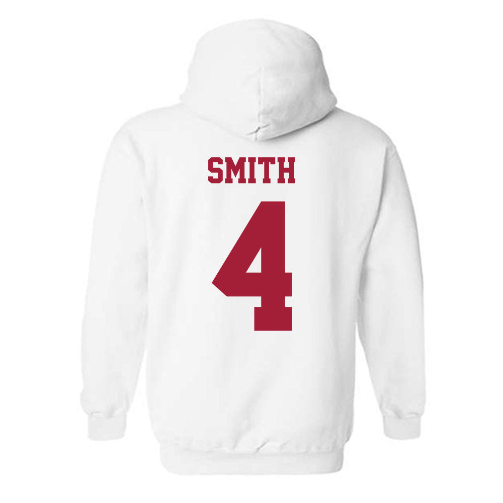 Oklahoma - NCAA Women's Basketball : Caya Smith - Classic Shersey Hooded Sweatshirt-1