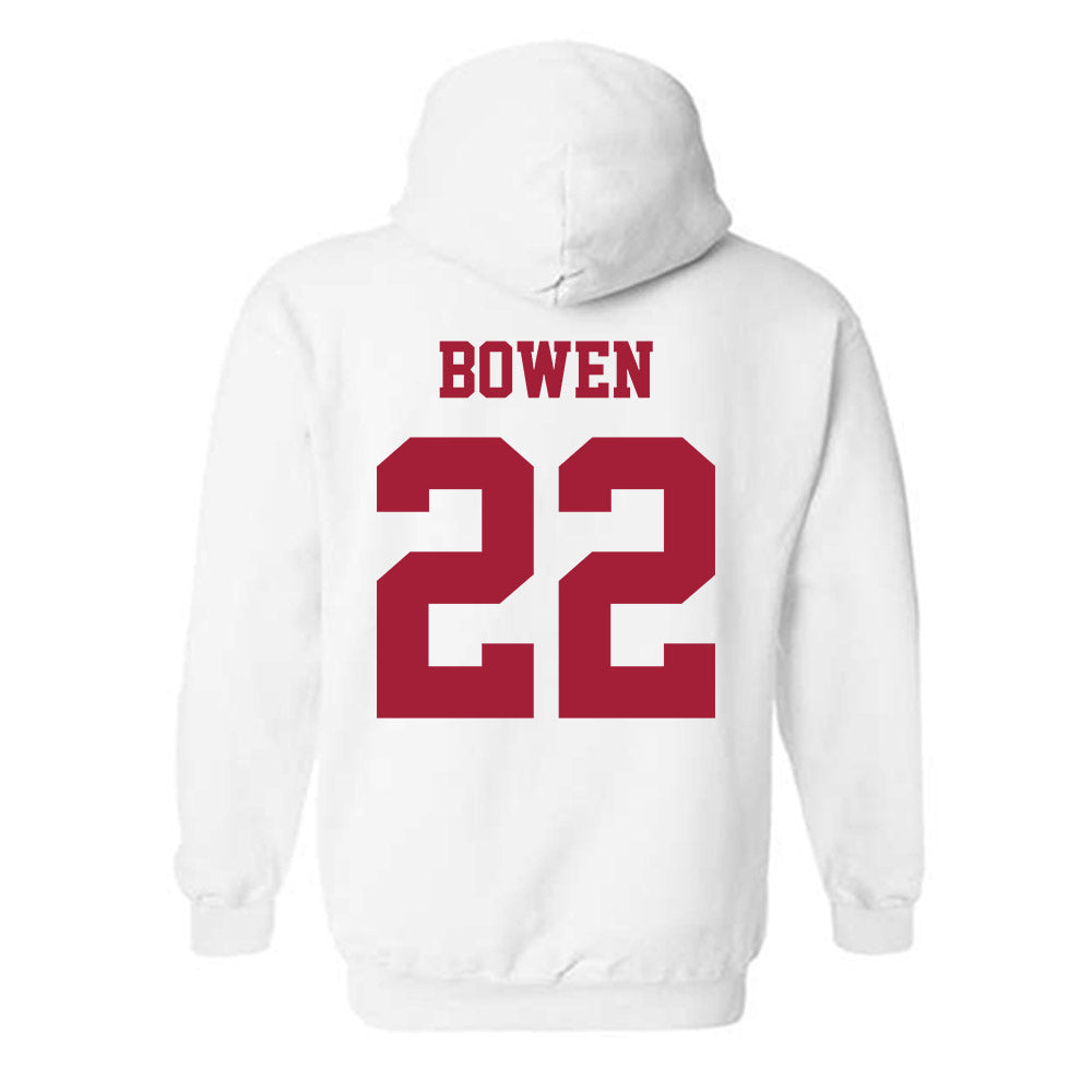Oklahoma - NCAA Football : Peyton Bowen - Classic Shersey Hooded Sweatshirt-1