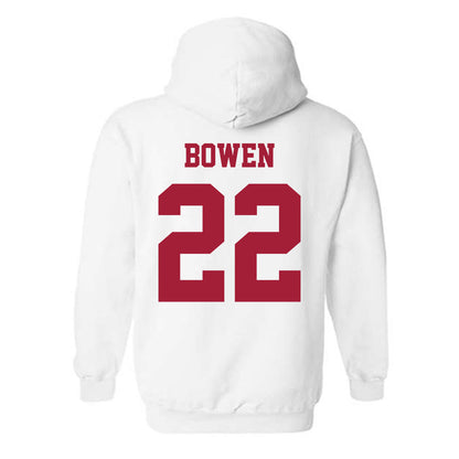 Oklahoma - NCAA Football : Peyton Bowen - Classic Shersey Hooded Sweatshirt-1