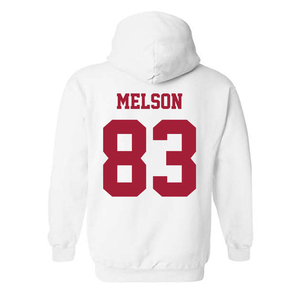 Oklahoma - NCAA Football : Major Melson - Classic Shersey Hooded Sweatshirt-1