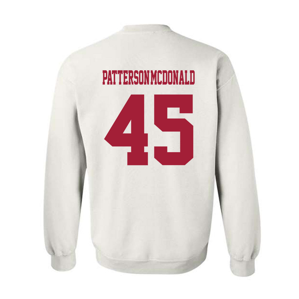 Oklahoma - NCAA Football : Mykel Patterson-McDonald - Classic Shersey Crewneck Sweatshirt-1