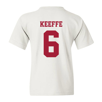 Oklahoma - NCAA Men's Basketball : Finley Keeffe - Classic Shersey Youth T-Shirt-1