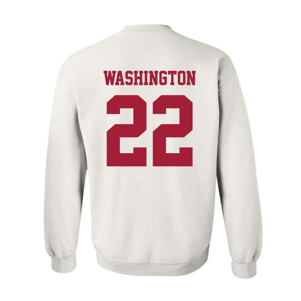 Oklahoma - NCAA Football : Trynae Washington - Classic Shersey Crewneck Sweatshirt-1