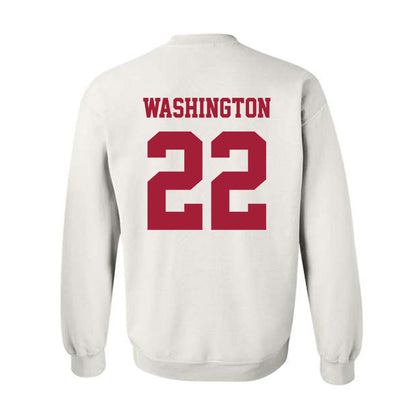 Oklahoma - NCAA Football : Trynae Washington - Classic Shersey Crewneck Sweatshirt-1
