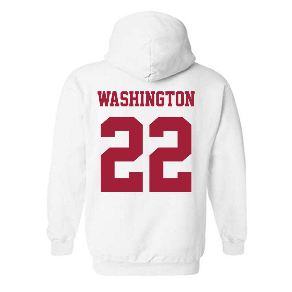 Oklahoma - NCAA Football : Trynae Washington - Classic Shersey Hooded Sweatshirt-1