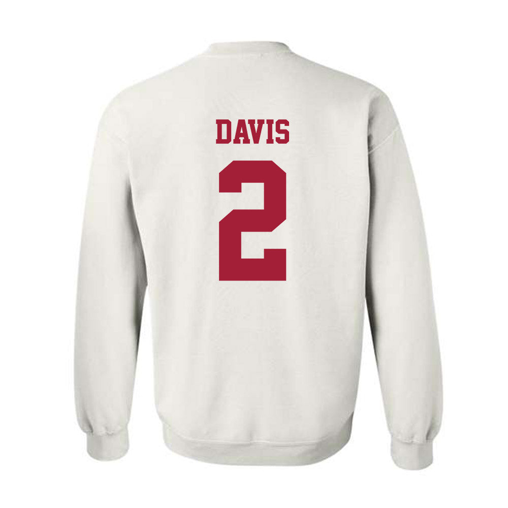 Oklahoma - NCAA Baseball : Myles Davis - Classic Shersey Crewneck Sweatshirt-1