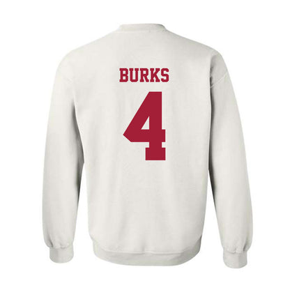 Oklahoma - NCAA Football : Deion Burks - Classic Shersey Crewneck Sweatshirt-1