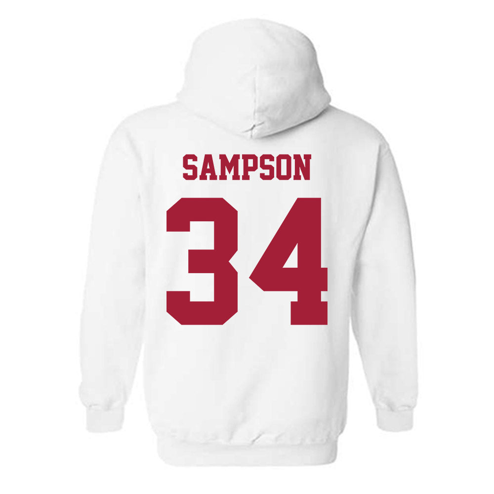 Oklahoma - NCAA Baseball : Beau Sampson - Classic Shersey Hooded Sweatshirt-1