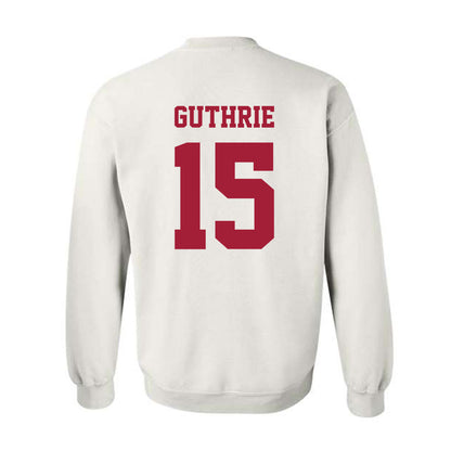 Oklahoma - NCAA Women's Soccer : Aly Guthrie - Classic Shersey Crewneck Sweatshirt-1