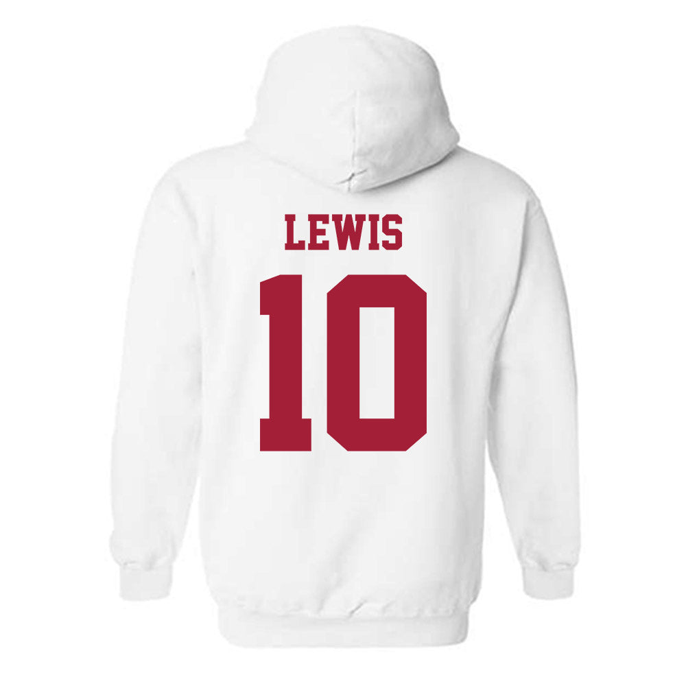 Oklahoma - NCAA Football : Kip Lewis - Classic Shersey Hooded Sweatshirt-1