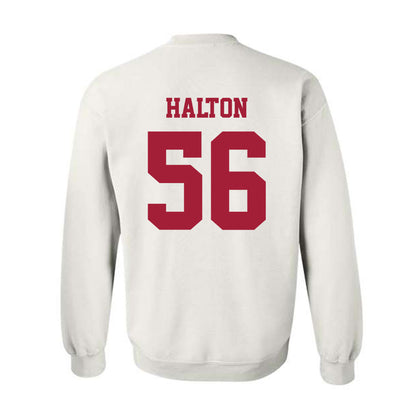 Oklahoma - NCAA Football : Gracen Halton - Classic Shersey Crewneck Sweatshirt-1