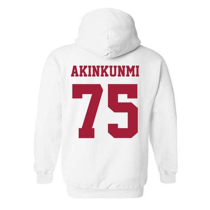 Oklahoma - NCAA Football : Daniel Akinkunmi - Classic Shersey Hooded Sweatshirt-1