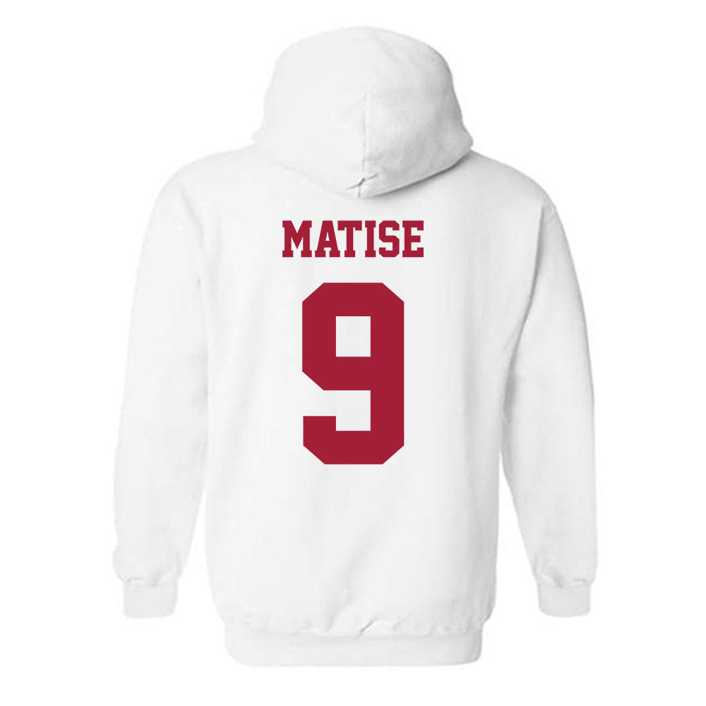 Oklahoma - NCAA Women's Soccer : Keller Matise - Classic Shersey Hooded Sweatshirt-1
