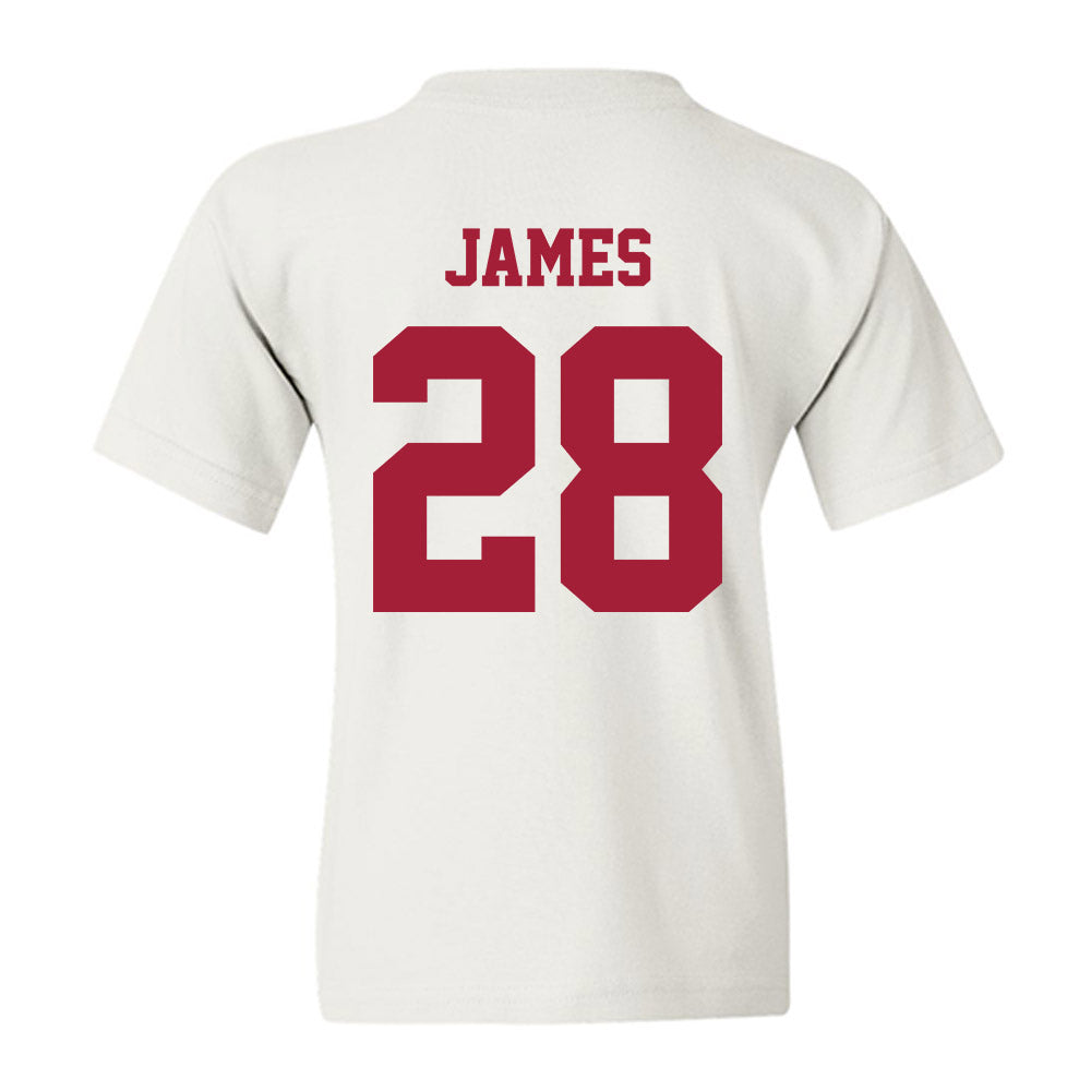 Oklahoma - NCAA Football : Marcus James - Classic Shersey Youth T-Shirt-1