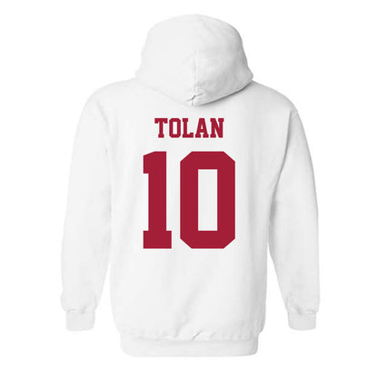 Oklahoma - NCAA Women's Basketball : Emma Tolan - Classic Shersey Hooded Sweatshirt-1