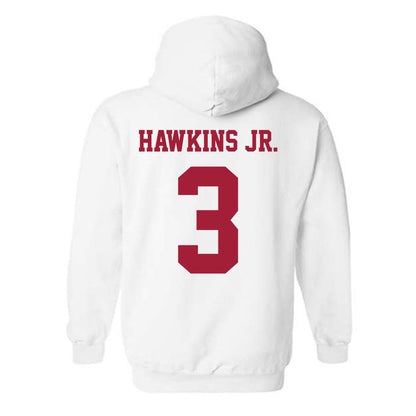 Oklahoma - NCAA Football : Michael Hawkins Jr. - Classic Shersey Hooded Sweatshirt-1