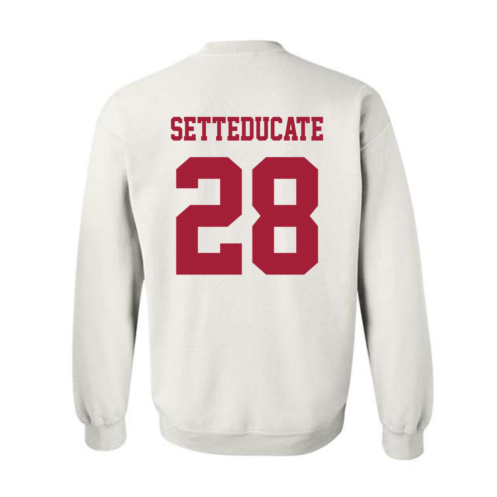 Oklahoma - NCAA Women's Soccer : Luciana Setteducate - Classic Shersey Crewneck Sweatshirt-1