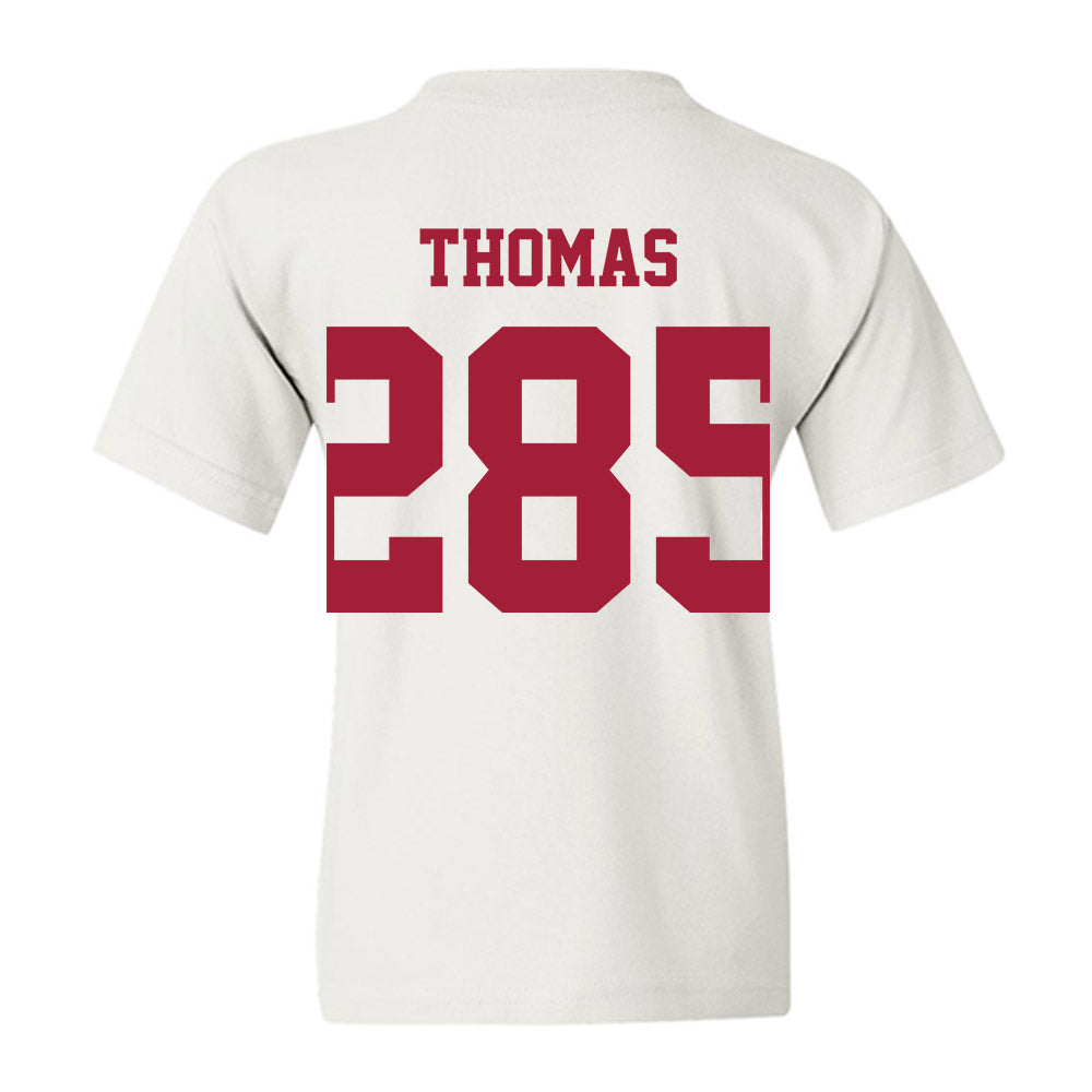 Oklahoma - NCAA Wrestling : Ricky Thomas - Classic Shersey Youth T-Shirt-1