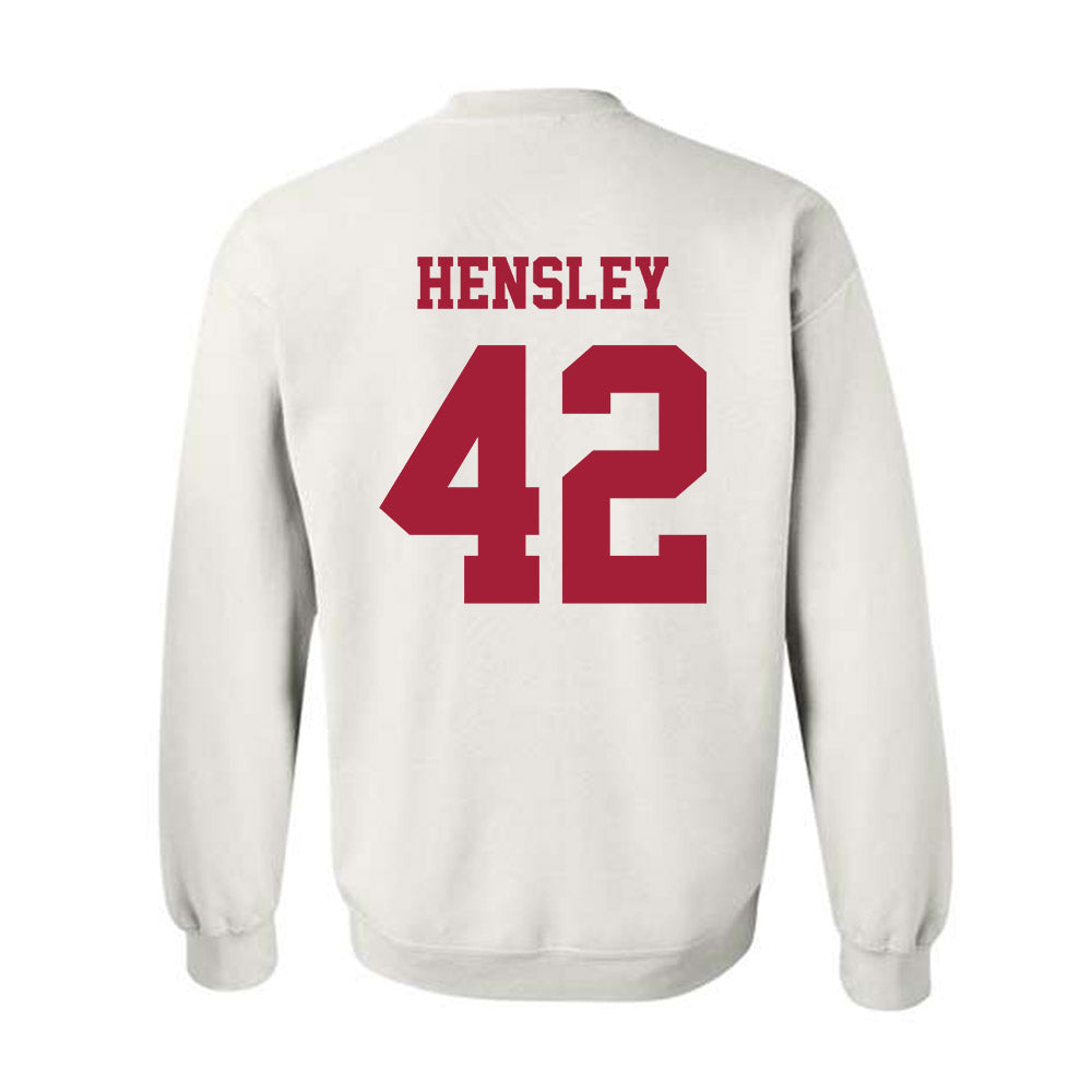 Oklahoma - NCAA Baseball : Reid Hensley - Classic Shersey Crewneck Sweatshirt-1