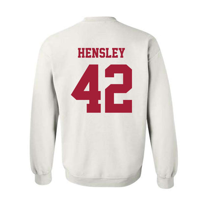 Oklahoma - NCAA Baseball : Reid Hensley - Classic Shersey Crewneck Sweatshirt-1